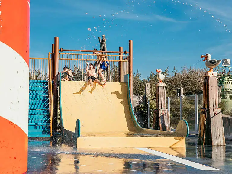 Spraypark in Renesse