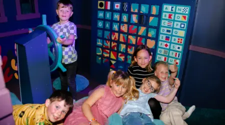 Kinderfeestje in de speeltuin van De Zeeuwse Kust