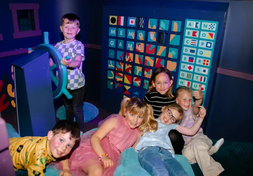 Kinderfeestje in de speeltuin van De Zeeuwse Kust